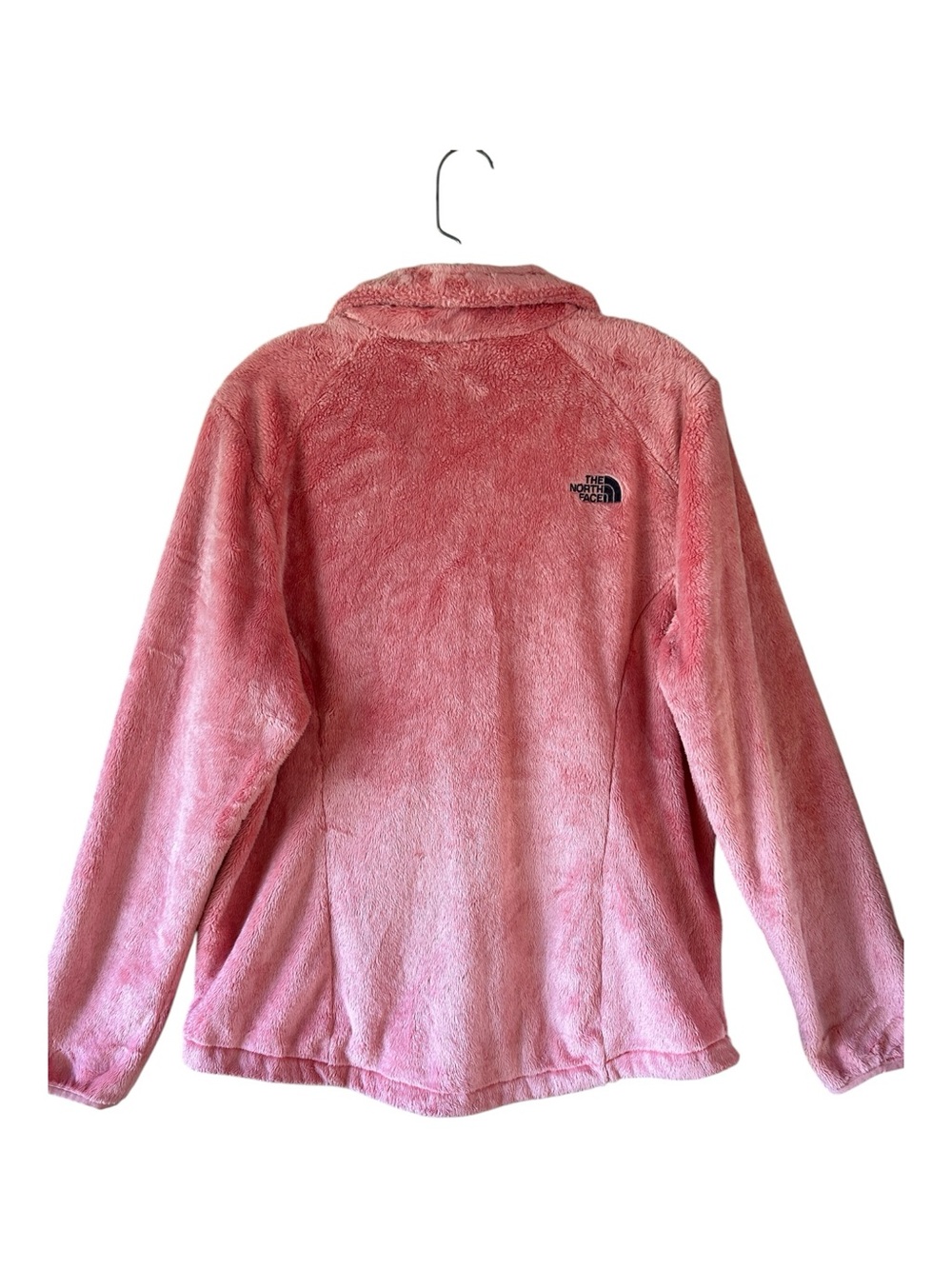 The North Face Pink/Peach Fleece Full Zip Jacket - Picture 7 of 7